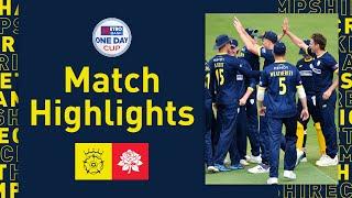 Hampshire Bounce Back To Dominant Win  Hampshire v Lancashire Metro Bank One Day Cup Highlights