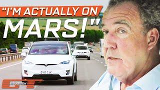 Clarkson Is Astonished By The Self-Driving Tesla Model X  The Grand Tour