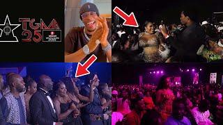 25th Telecel Ghana Music Awards crowd became active when Dj drôp Shatta Wale song