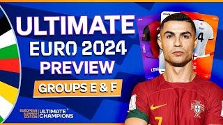 THE ULTIMATE EURO 2024 PREVIEW  GROUP E & F - PREDICTIONS