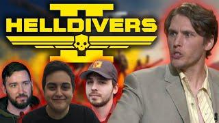 Jerma Plays HELLDIVERS 2 With Pokelawls VinnyVinesauce and Ster Full Game Stream Edit