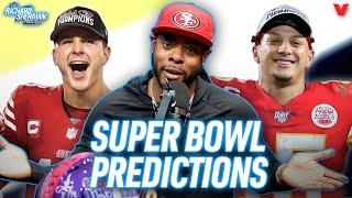 49ers-Chiefs Super Bowl LVIII Predictions 2019 revenge Purdy or Mahomes MVP?  Richard Sherman NFL