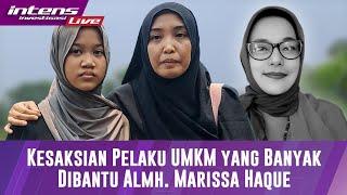 Live Kesaksian Dari UMKM Yang Usahanya Dibantu Oleh Almarhumah Marissa Haque Datang Berziarah