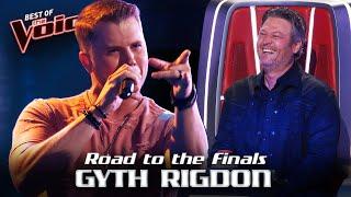 Soulful Country Artist made Coach Blake BLOCK John Legend  Road to The Voice Finals