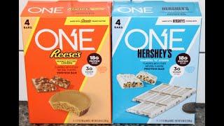 ONE Protein Bar Reese’s Peanut Butter Lovers & Hershey’s Cookies ‘n’ Crème Review