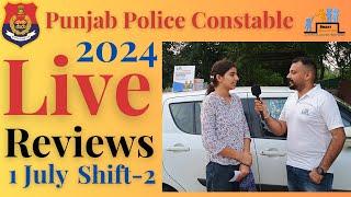 Constable Exam Review 1 July 2024 Shift-2