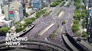 Huge crowds celebrate Argentinas World Cup win