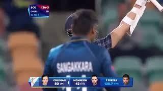 Scotland vs sri lanka innings highlights