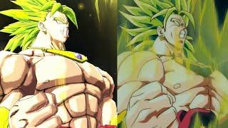 Ultra LSSJ Broly References  side by side  DRAGON BALL LEGENDS