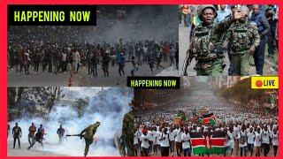 BREAKING NEWS D£MONSTRATIONS by JKUAT STORMS THIKA ROAD NOW