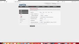 Netis ADSL DL4312D Router Configuration