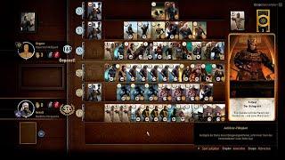 The Witcher 3 Gwent - High Score Northern Realms  586 points match - 556 points round