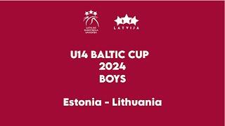 U14 Baltic Cup Estonia - Lithuania