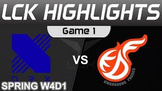 DRX vs KDF Highlights Game 1 LCK Spring Season 2024 DRX vs Kwangdong Freecs by Onivia