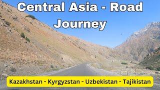 Central Asia road journey  Almaty  Bishkek  Tashkent  Samarkand  Dushanbe