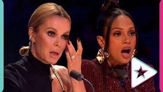 Amanda Holden Brought To Tears By Midwife That Saved Her Life on BGT The Ultimate Magician