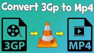 Convert 3GP to MP4 Just using VLC player  Change Any Video 3gp to mp4 easy method