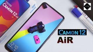 Tecno  Camon 12 Air Unboxing and Review  A Tecno Device with a Dot Notch Display