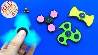 *NEW* Fidget Spinner DIY TEMPLATES without bearings - Post It Note Fidget Spinner DIY