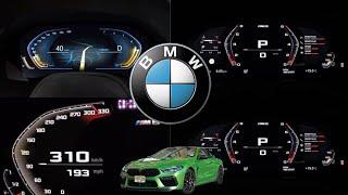 BMW M8 Acceleration Battle 0-100