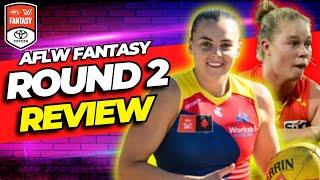 Round 2 Review  AFLW Fantasy 2024