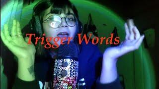 ENG  ASMR Classic Trigger Words & Mouth Sounds