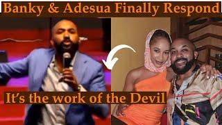 Adesua & Banky W Finally Respond To Cheating Allegations as Online In-laws Blame Gistlover.