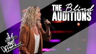 Patricia van Haastrecht sing Rise Up in The Blind Auditions of The Voice Holland Season 9