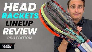 Head Racket Lineup Review ft. Gravity Boom Prestige Speed Radical Extreme  Rackets & Runners
