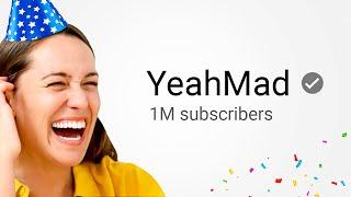 We Just Reached 1000000 Subscribers..