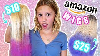 Testing Amazon Wigs Dying and Styling Disaster