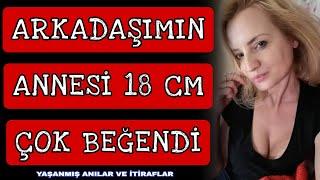 Arkadaşımda Yatıya Kaldım Arkadaşım Uyuyunca Annesi Niyetini Belli Etti Dayanamadım Yaptım Pişman De