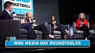 Big Ten Coaches Sit Down for Media Day Roundtable  2024-25 Big Ten Womens Basketball Media Days