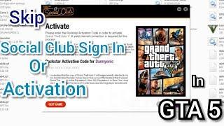 How to Skip ActivisionSocial Club Sign In in GTA 5