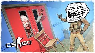 ЗАПЕР МАНЬЯКА В ТУАЛЕТЕ УГАР В CSGO