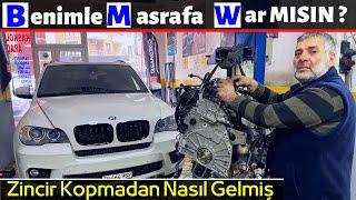 BMW X5 4.0 Dizel 6 Silindir Görecekleriniz Sizi Çok ŞAŞIRTACAK  Hazır OLun X5M N57 Motor