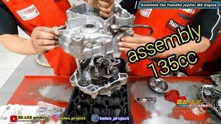 Assemble Engine Yamaha Jupiter MX 135cc  Mekanik Yamaha 