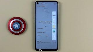 How to turn onoff and move the smart sidebar on OPPO A52 Android 11
