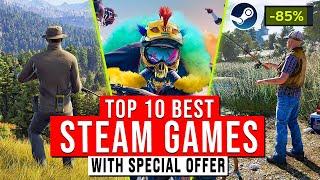 Top 10 Best Steam Games With Special Offer 2023  November Steam Special  Price Steam