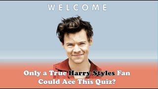 How Well Do You Know Harry Styles  Awesome Vibes 