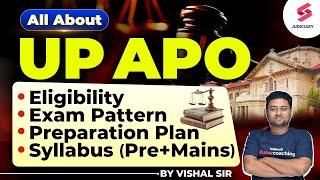 All About UP APO Exam  UP APO Syllabus Eligibility  UP APO Exam Pattern  Vishal Sir