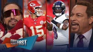 Chiefs defeat Ravens Lamar Jackson falls short Were the Chiefs lucky?  NFL  FIRST THINGS FIRST