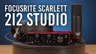 Focusrite Scarlett 2i2 Studio 3rd Gen Built for Home Recording