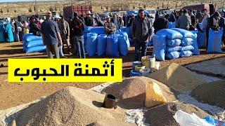 الجديد اليوم  سوق الحبوب القمح فرينة الشعير جديد وفول درة خرطال فيلية وأعلاف 172024 فرجة ممتعة