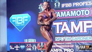 Female Bodybuilder Janeen Lankowski - 2019 IFBB Tampa Pro - Prejudging