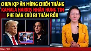 Vừa tuyên bố Chiến Thắng Kamala Harris nhận ngay HUNG TIN từ Mỹ Phe Dân Chủ nhận kết cục BI THẢM