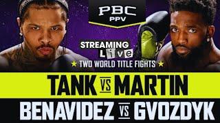 Gervonta Davis vs Frank Martin  Benavidez vs Gvozdyk Fight Commentary & Scorecard #TankMartin
