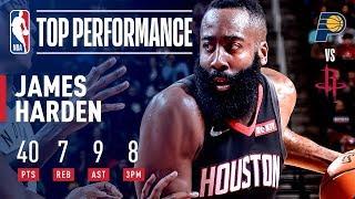 James Harden DROPS 40 Against The Pacers  November 11 2018