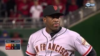 NLDS G2 Giants vs. Nationals Full Game HD