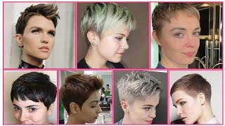 Most Viral Short PIXIE HairCuts 2024  WOMEN Short Hairstylesparty PIXIE Cuts